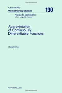 cover of the book Approximation of Continuously Differentiable Functions