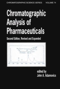 cover of the book Chromatografic Analysis of Pharmaceuticals