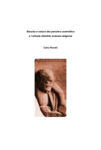 cover of the book Anassimandro. La natura del pensiero scientifico