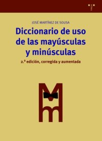 cover of the book Diccionario de Uso de las Mayúsculas y Minúsculas