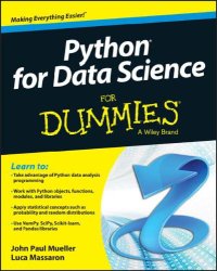 cover of the book Python for Data Science For Dummies