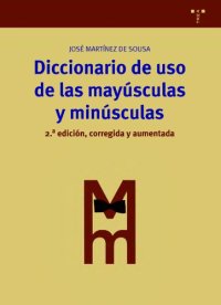 cover of the book Diccionario de Uso de las Mayúsculas y Minúsculas