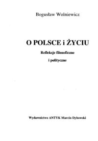 cover of the book O Polsce i Życiu