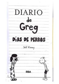 cover of the book Diario de Greg: dia de perros