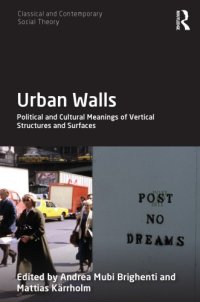 cover of the book Urban Walls. Political and Cultural Meanings of Vertical Structures and Surfaces