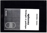 cover of the book Spinoza: théologie et politique