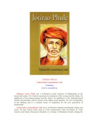 cover of the book Jotirao Phule