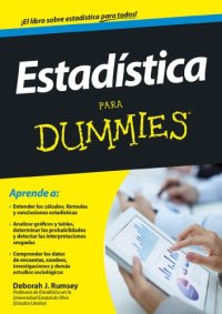 cover of the book Estadistica Para Dummies