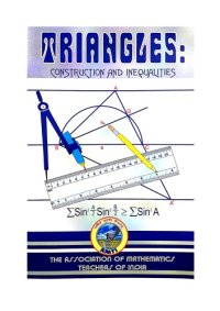 cover of the book AMTI Triangles Construction and Inequalities for Math Olympiad Foundation PRMO RMO INMO IMO