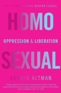 cover of the book Homosexual: Oppression and Liberation