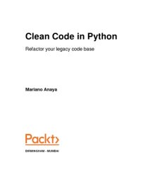 cover of the book Clean Code in Python