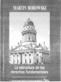 cover of the book La estructura de los derechos fundamentales