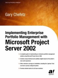 cover of the book Implementing Enterprise Portfolio Management with Microsoft Project Server 2002