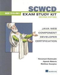 cover of the book SCWCD Exam Study Kit: Java Web Component Developer Certification