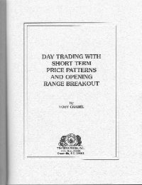 cover of the book Day Trading With Short Term Price Patterns and Opening Range Breakout