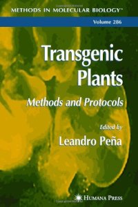 cover of the book Transgenic Plants: Methods and Protocols