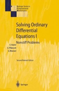 cover of the book Solving Ordinary Differential Equations I: Nonstiff Problems