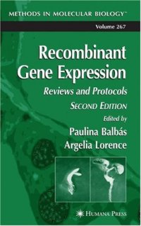 cover of the book Recombinant Gene Expression: Reviews and Protocols