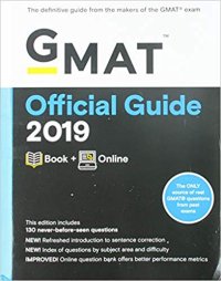 cover of the book GMAT Official Guide 2019