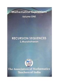 cover of the book AMTI Mathematics Expositions Vol 1 Recursion Sequences S Muralidharan