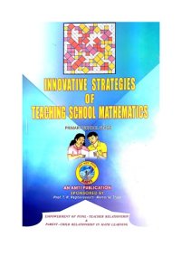 cover of the book AMTI Innovative Strategies of Teaching School Mathematics Primary School Stage Prof. T R Raghavasastri Memorial Trust Chennai Math Olympiad Foundation