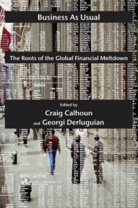 cover of the book Business as Usual: The Roots of the Global Financial Meltdown