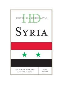 cover of the book Historical Dictionary of Syria