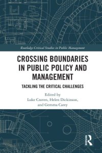 cover of the book Boundary Crossing in Policy and Public Management: Tackling the Critical Challenges