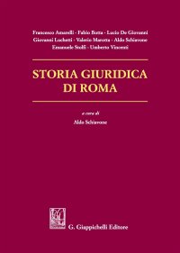 cover of the book Storia giuridica di Roma