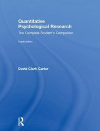 cover of the book Quantitative Psychological Research: The Complete Student’s Companion