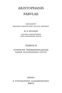 cover of the book Aristophanis Fabulae