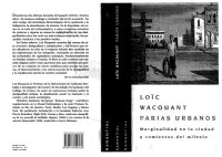 cover of the book Parias urbanos. Marginalidad en la ciudad a comienzos del milenio