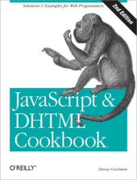 cover of the book JavaScript & DHTML Cookbook