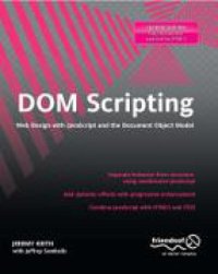 cover of the book DOM Scripting: Web Design with JavaScript and the Document Object Model, Second Edition