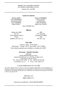 cover of the book Cohomologies p-adiques et applications arithmétiques (II)