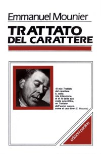 cover of the book Trattato del carattere