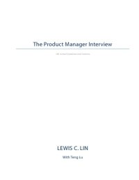 cover of the book The Product Manager Interview