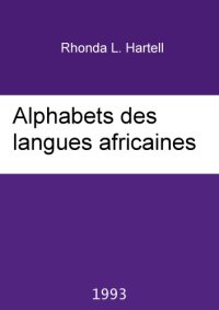 cover of the book Alphabets des langues africaines