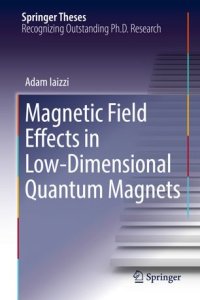 cover of the book Magnetic Field Effects in Low-Dimensional Quantum Magnets