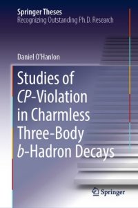 cover of the book Studies of CP-Violation in Charmless Three-Body b-Hadron Decays