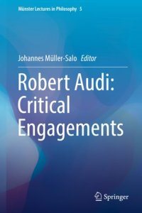 cover of the book Robert Audi: Critical Engagements