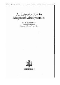 cover of the book An introduction to magnetohydrodynamics