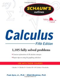 cover of the book Schaum's Outlines; Calculus