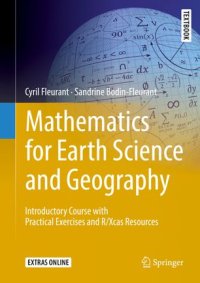 cover of the book Mathematics for Earth Science and Geography: Introductory Course with Practical Exercises and R/Xcas Resources