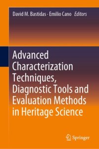 cover of the book Advanced Characterization Techniques, Diagnostic Tools and Evaluation Methods in Heritage Science