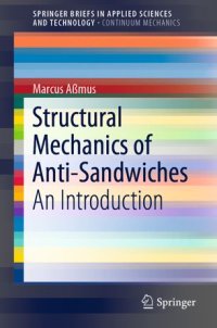 cover of the book Structural Mechanics of Anti-Sandwiches: An Introduction