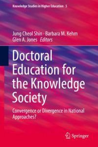 cover of the book Doctoral Education for the Knowledge Society: Convergence or Divergence in National Approaches?