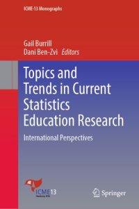 cover of the book Topics and Trends in Current Statistics Education Research: International Perspectives