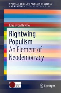 cover of the book Rightwing Populism: An Element of Neodemocracy