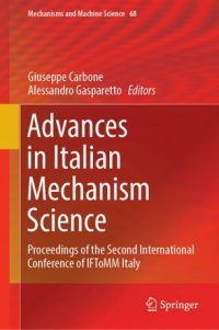 cover of the book Advances in Italian Mechanism Science: Proceedings of the Second International Conference of IFToMM Italy